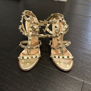 Valentino Rockstud caged sandals